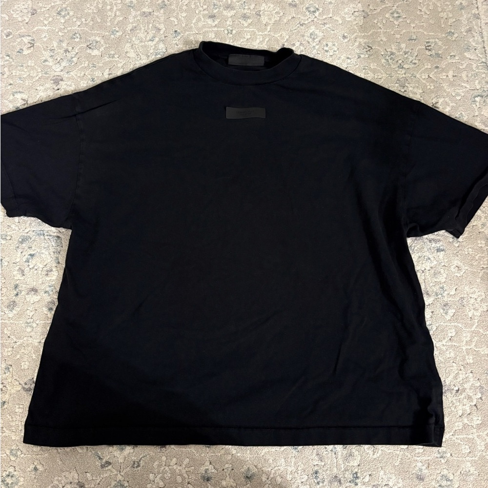 Fear of God Black Short Sleeve Tee